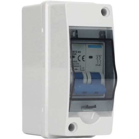 DC-Trennschalter 1000 V 50 A Miniatur-Leistungsschalter mit wasserdichtem Verteilerkasten (IP65) für Solar-PV-Systeme