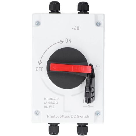 DC1000V 32A Solar-Kombinationsbox für Photovoltaik-DC-Schalter mit Solaranschluss für Solarenergiesysteme