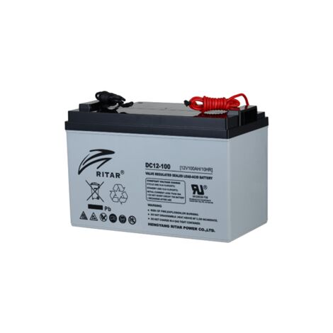DC12-100 - Batería de gel de 100 Ah