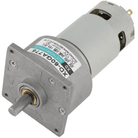 DC12V / 24V 35W Mini-DC-Getriebemotor Metall Geschwindigkeit einstellbar großen Drehmoment Motor CW / CCW(12 V 30 U / min)