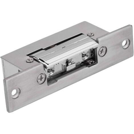 MEMKEY DC12V Electric Strike Door Lock, Narrow Door Electric Strike Lock for All Kinds of Doors