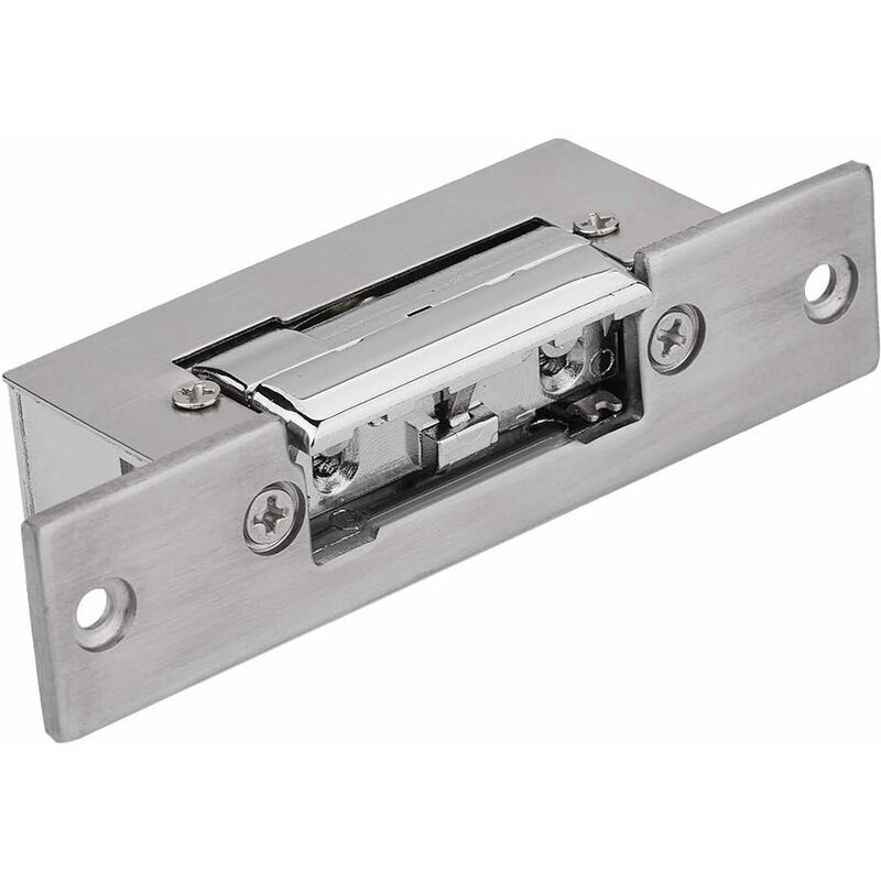DC12V Serrure Électrique pour Porte de Gâche,Verrou de Gâche Électrique de Porte Étroite pour TousTypes Portes