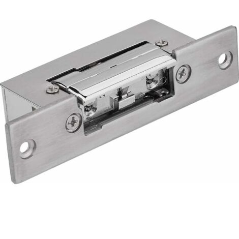 DC12V Serrure Électrique pour Porte de Gâche,Verrou de Gâche Électrique de Porte Étroite pour TousTypes Portes