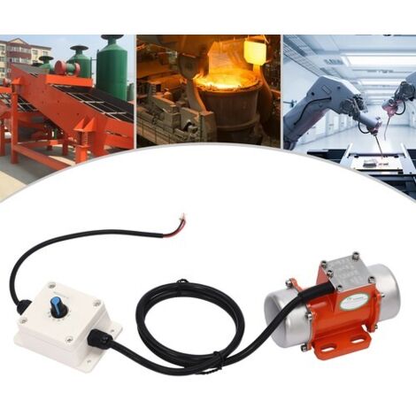 DC12V Vibration Motor Vibrating Electric Vibration Motor 60W +Speed Controller