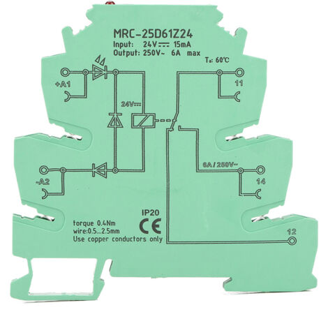 DC24V PLC-Relais-Ausgangsverstärkermodul MRC-25D61Z24 - Ultradünne Schnittstelle