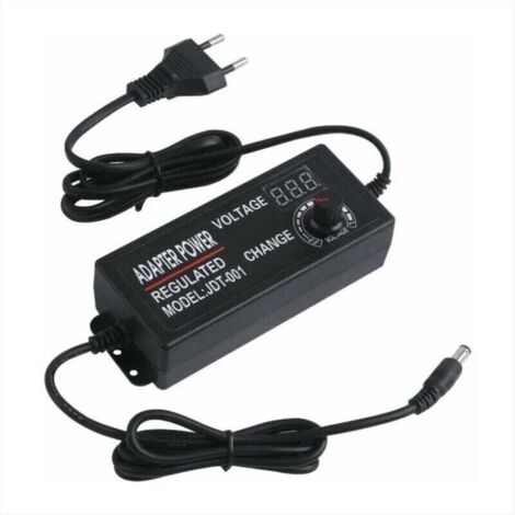 DC3-24V 3A 15W-72W Adattatore di commutazione di potenza regolabile Trasformatore di illuminazione con indicatore display 3A Driver luminoso per ingresso striscia LED AC100V-240V