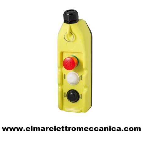 DC30 Giovenzana 2x3NA + 1NC + Fungo 3NC Pulsantiera Pensile diretta 3 Tasti