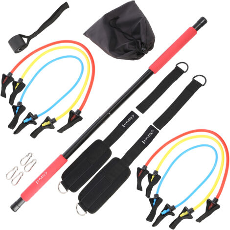 DC31 SET BARRA PILATES MULTIFUNZIONALE HMS