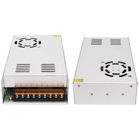 DC48V Schaltnetzteil-Treiberadapter aus Aluminiumlegierung, LED-Bildschirm-Lichtleiste für (S-400-48 (48V/8,3A/400W) AC110/220V±15%)