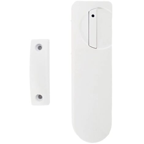 DC600 - Contact magnétique SLIM. Couleur blanche. Piles incluses.