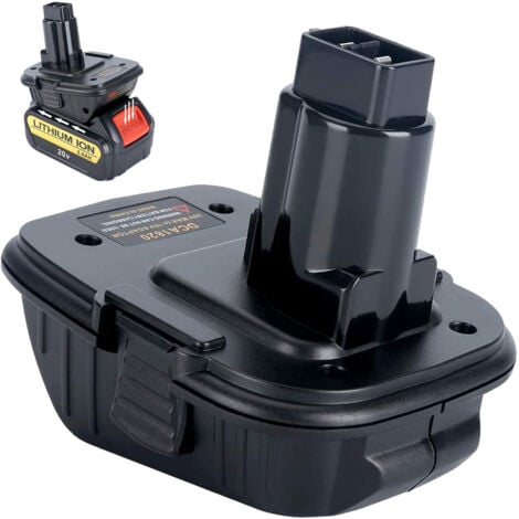 PDSTATION DCA1820 20V Battery Adapter for Dewalt 18V Tools, Convert Dewalt 18V/20V XR Lithium Battery for Dewalt 18V NiCad & NiMh Battery Tools DC9096 DW9096 DC9098