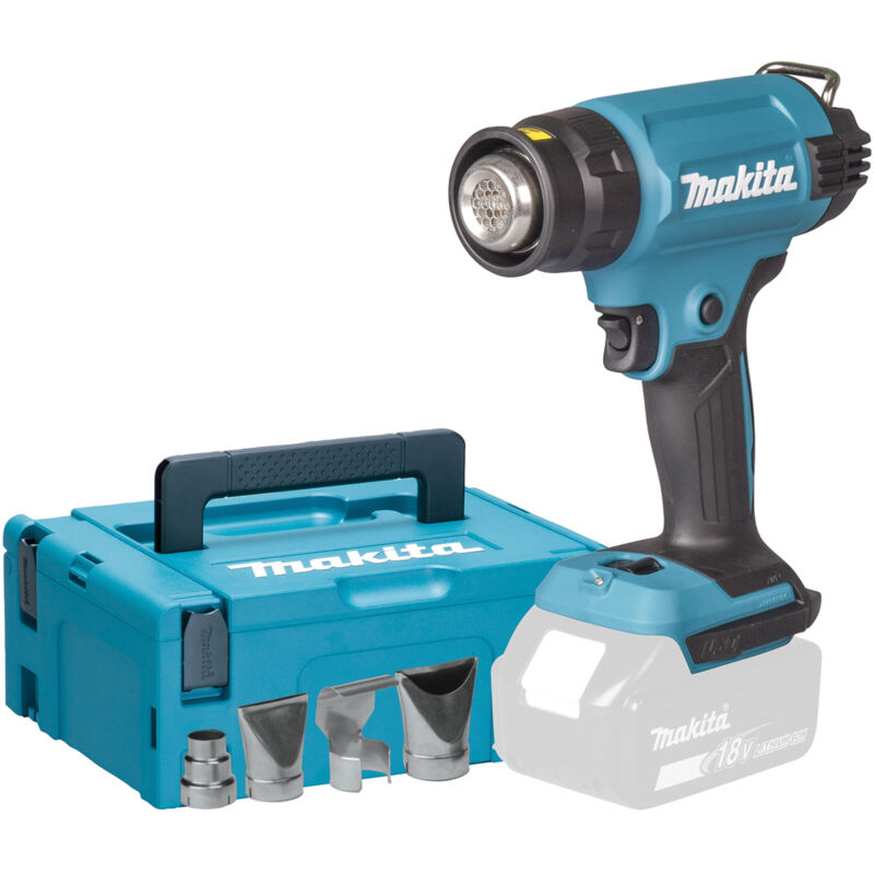 Décapeur Thermique Makita DHG181ZJ – Sans Fil, 550°C, 18V Li-Ion - vue 3