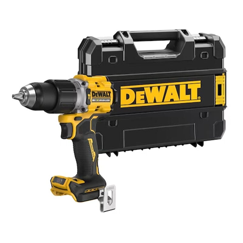Dewalt - Perceuse-visseuse à percussion compacte 18V DCD805NT-XJ Brushless avec coffret