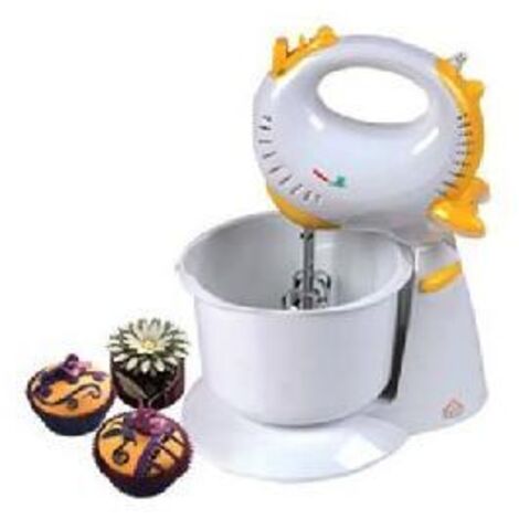 DCG Eltronic HM 2476N Robot mixer 220 W Blanc, Jaune
