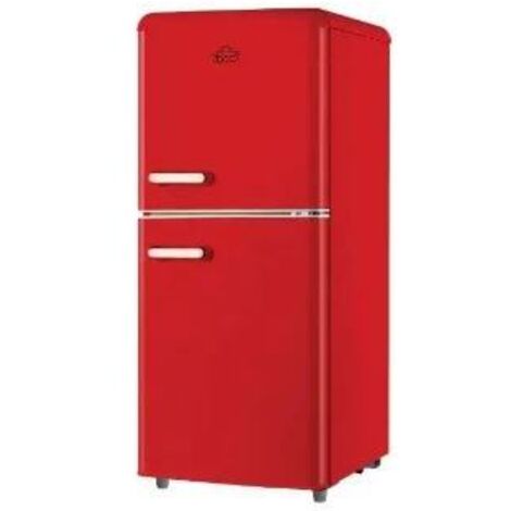 DCG Eltronic MF110RCDP Frigorifero con Congelatore Libera installazione Doppia Porta 110 L Rosso