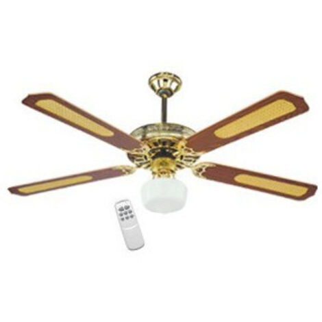 DCG Eltronic VE CRD43 TL ventilador Marrón, Oro