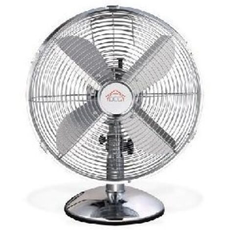 DCG Eltronic VE1612 SS ventilateur Chrome, Argent