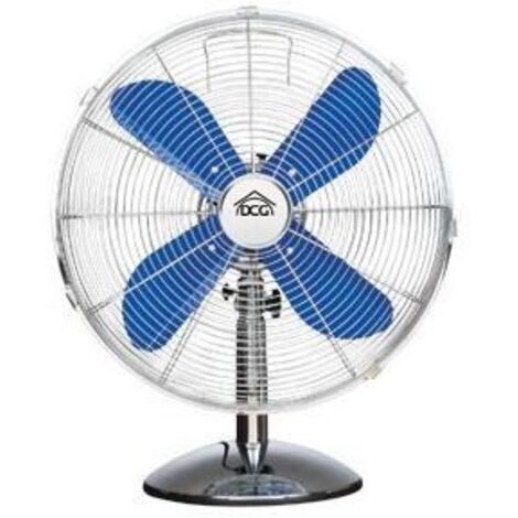 DCG Eltronic VE1616 AZ ventilatore Blu Cromo