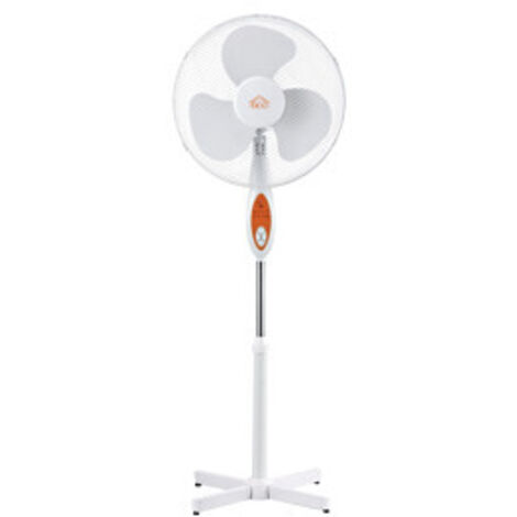 DCG Eltronic VE1620 TT ventilateur Orange, Blanc