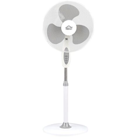 DCG Eltronic VE1620 TT Ventilatore a piantana Arancione Bianco