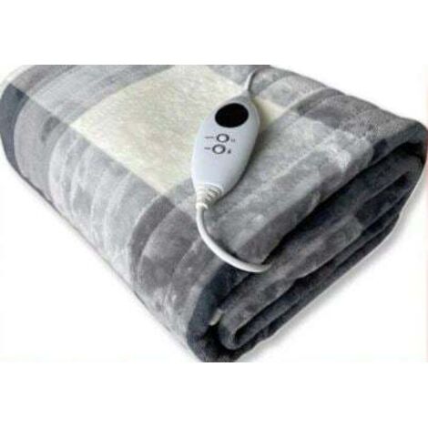 DCG Plaid Elettrico 160x130 cm Termostato Lavabile Modello SE3120