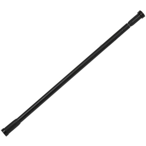 Dch barra de cortina negra 120cm - 5five