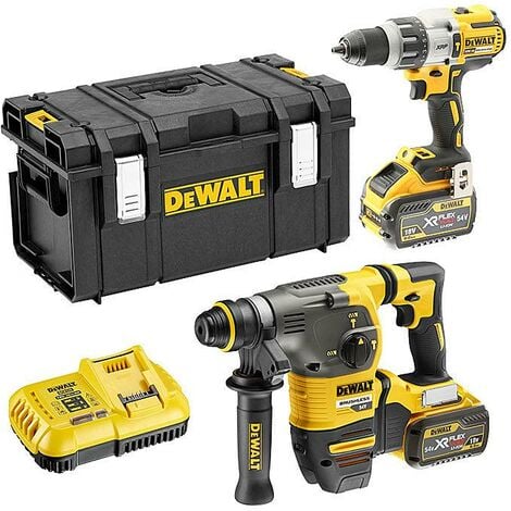 DeWALT DCK2033X2 FLEXVOLT Twin Pack DCH333 DCD996 2x9.0ah Batts