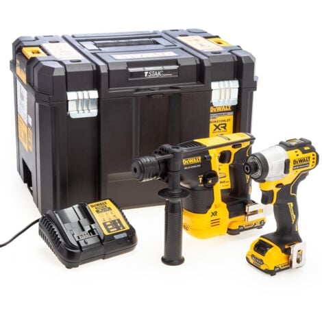 DCK2104L2T XR Brushless Twin Pack 12V 2 x 3.0Ah Li-ion - DEWDCK2104L2