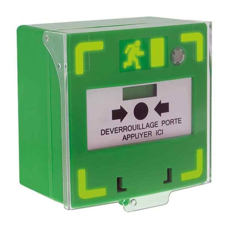 Déclencheur manuel vert - RCP310G V2