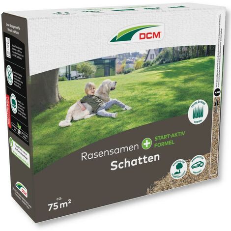 DCM Rasensamen Schatten 1500 g Grassamen Rasensaat