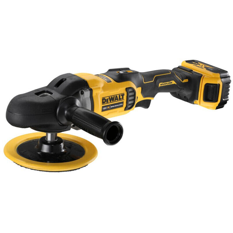 Polisseuse rotative xr 18V 150/180mm, 2 batteries, chargeur, soft bag - DCM849P2-QW - Dewalt
