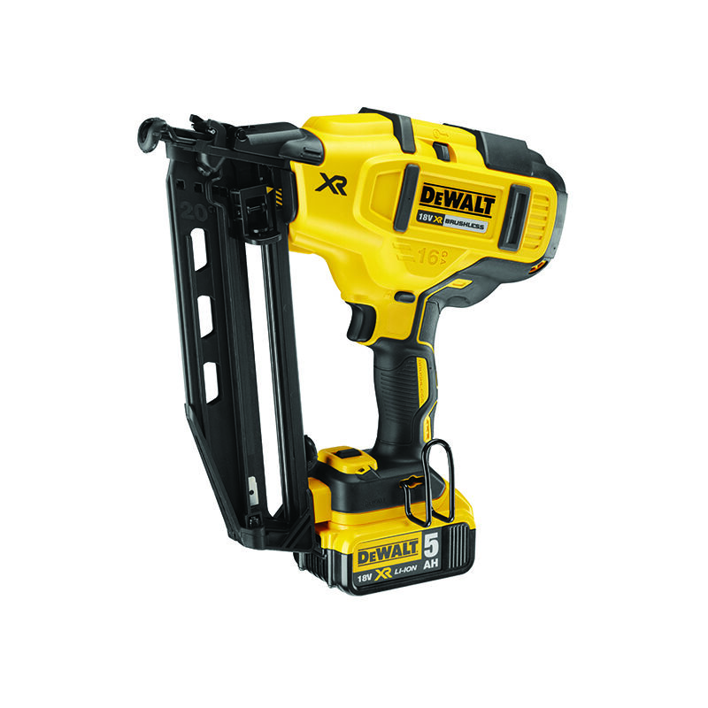 DCN660P2 Cordless xr Brushless Second Fix Nailer 18V 2 x 5.0Ah Li-ion DEWDCN660P2 - Dewalt