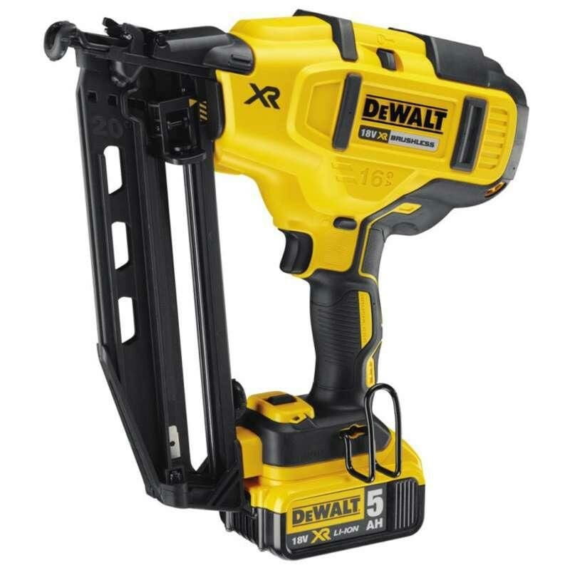 DCN660P2-GB 18V 5AH Brushless 2nd Fix Nailer - Dewalt