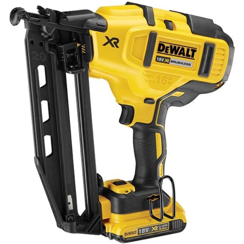 Dewalt - DCN660D2 18v xr Brushless Second Fix Framing Nailer + 2 x 2.0Ah Batteries