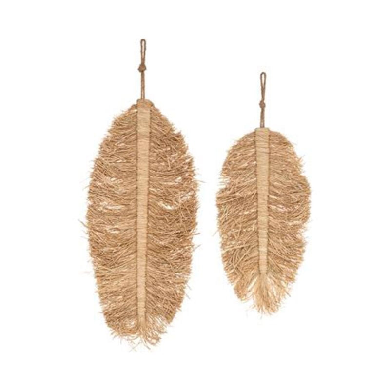 Décoration Murale Raphia "Oasis" 70cm Naturel