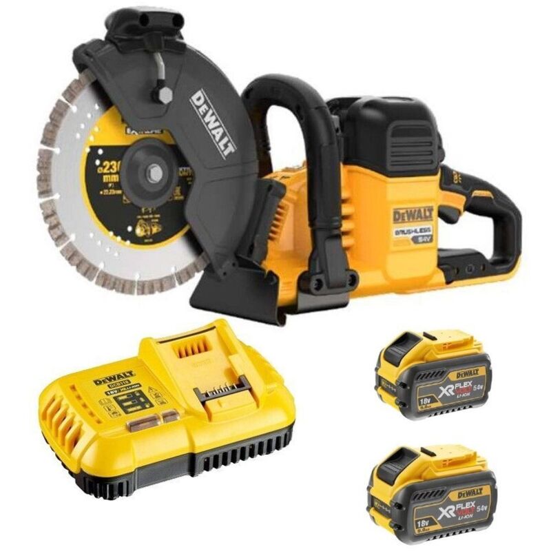 DEWALT Découpeuse XR FLEXVOLT 54V 3Ah DCS691X2 QW