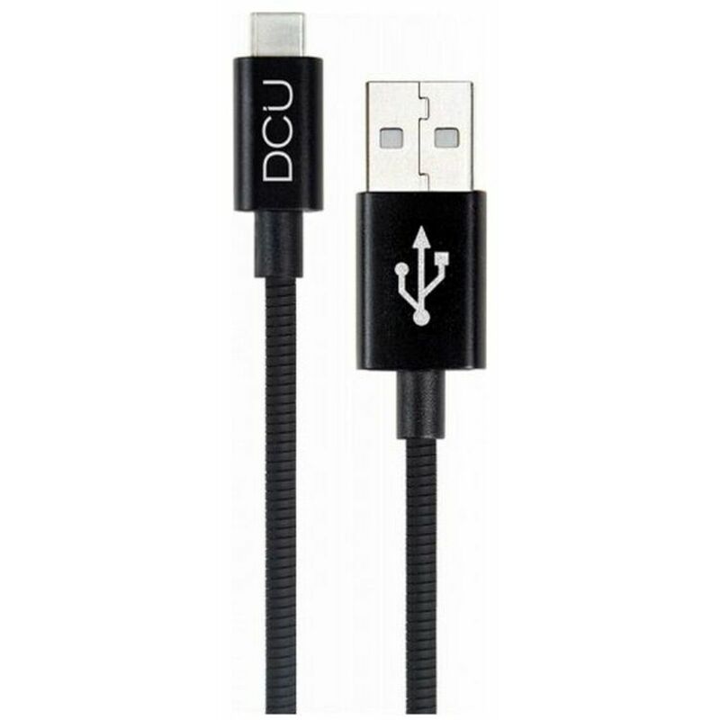 

Cable USB A 2.0 a USB C DCU Negro (1M) - Dcu Tecnologic