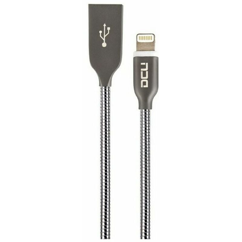 

Cable USB a Lightning DCU Gris (1M) - Dcu Tecnologic