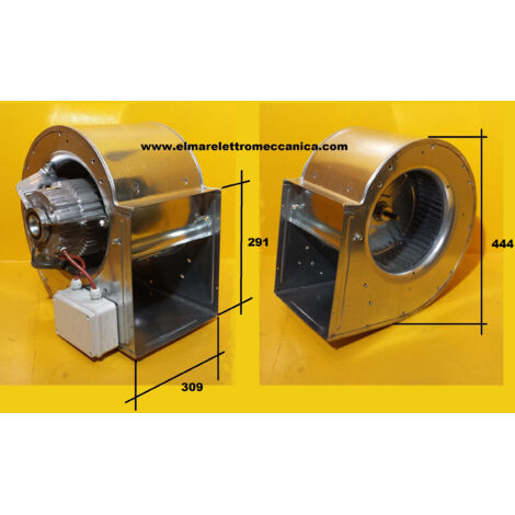 DD10/10 3400 m3/h 1400 giri Ventilatore Centrifugo 550 W Monofase CAPPA