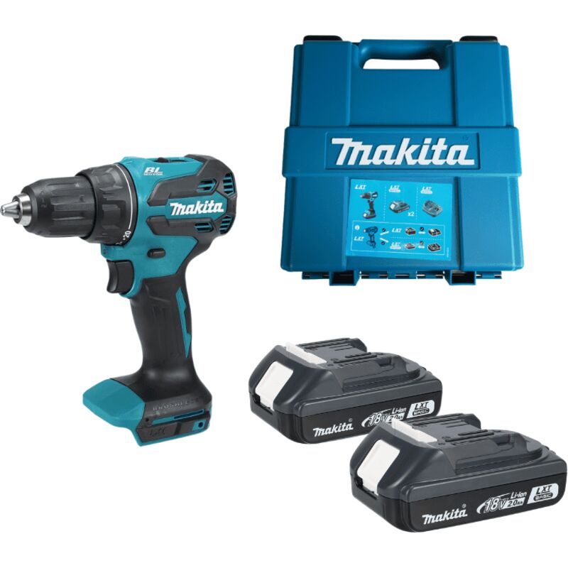Perceuse visseuse 18V 65Nm 2x2.0Ah MAKITA DDF490WVE
