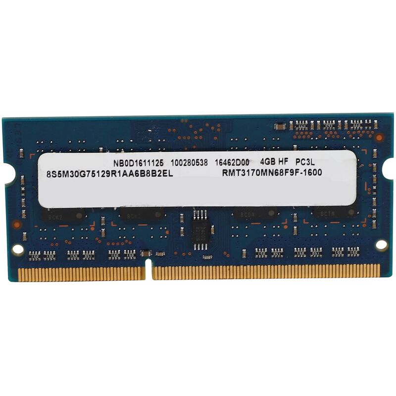 Tlily - DDR3L 4GB 1600Mhz Ordinateur Portable ram MéMoire PC3-12800 1.35V sodimm 204Pins DDR3 Ordinateur Portable ram