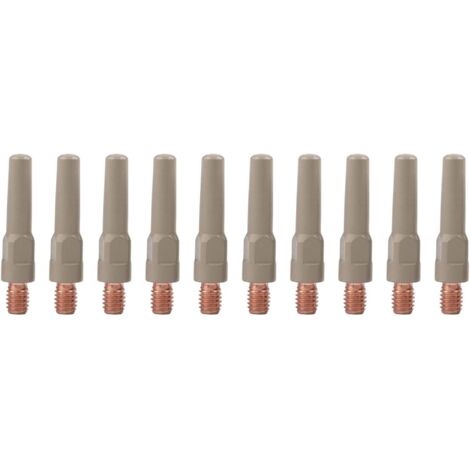 de 10 pointes de soudage MIG pour soudeur MIG 15AK Gris et