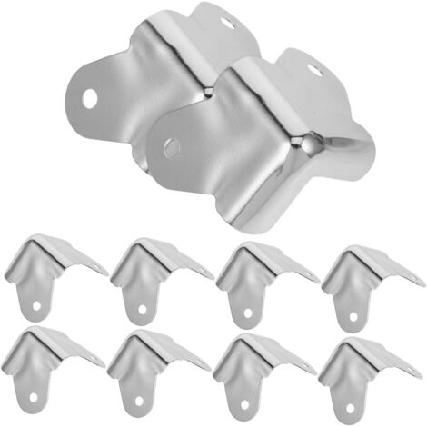 de 10 protections d angle m talliques pour bo tes