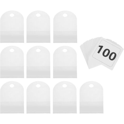 de 10 tiquettes Num rot es pour V tements en Papier Couch