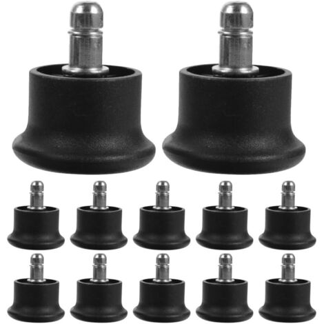 de 12 pieds fixes pour chaises de bureau avec syst me de