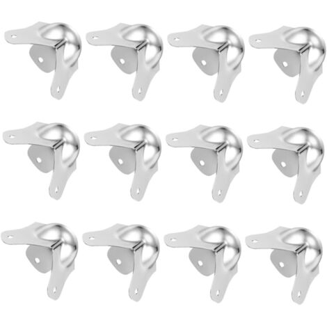 de 12 protections d angle m talliques billes en fer robustes