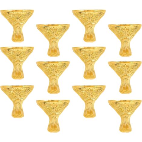 de 12 protections d angle vintage en alliage de zinc pour bo