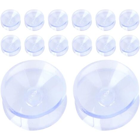 de 16 patins antid rapants transparents pour tables en verre