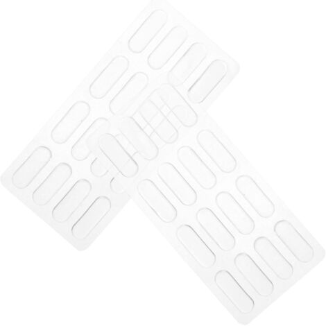 de 2 bandes de protection antichoc en silicone transparent