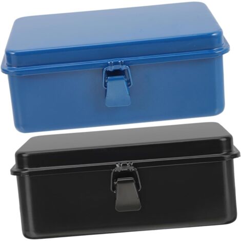 De 2 Botes Outils en Fer Robustes Mallette Outils Systme De